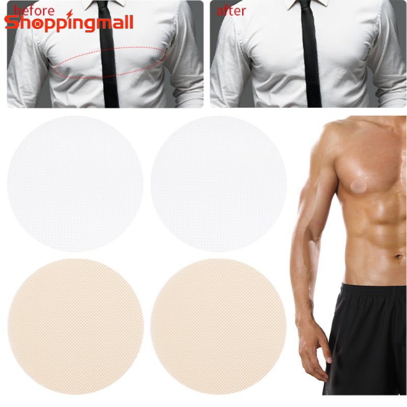 Miếng Dán Ngực Vô Hình Chống Thấm Nước / Mồ Hôi / Chống Rơi Dùng Một Lần Tiện Dụng Cho Nam Và Nữ