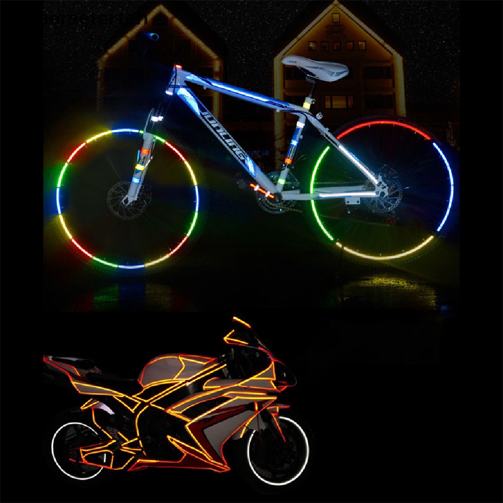 Cuộn Dây Dán Phản Quang Cho Bánh Xe Đạp 1CM * 8M