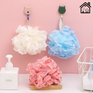 Bông tắm ren mềm mại cỡ lớn chăm sóc da