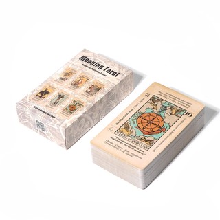 Meaning Tarot Cards Fortune Telling Card Game Divination Tools