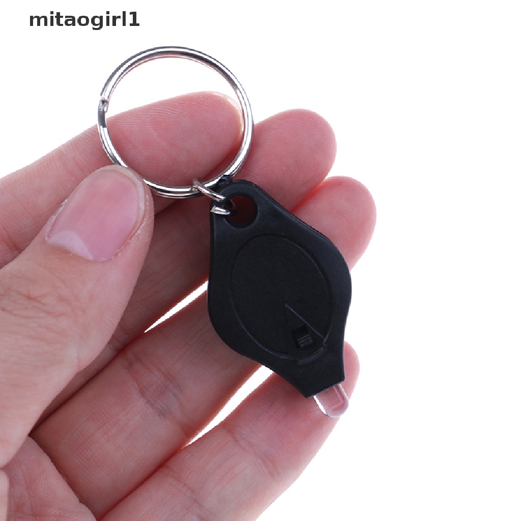 Móc Khóa Đèn Led Dạng Bóp Siêu Sáng Dành Cho Cắm Trại
