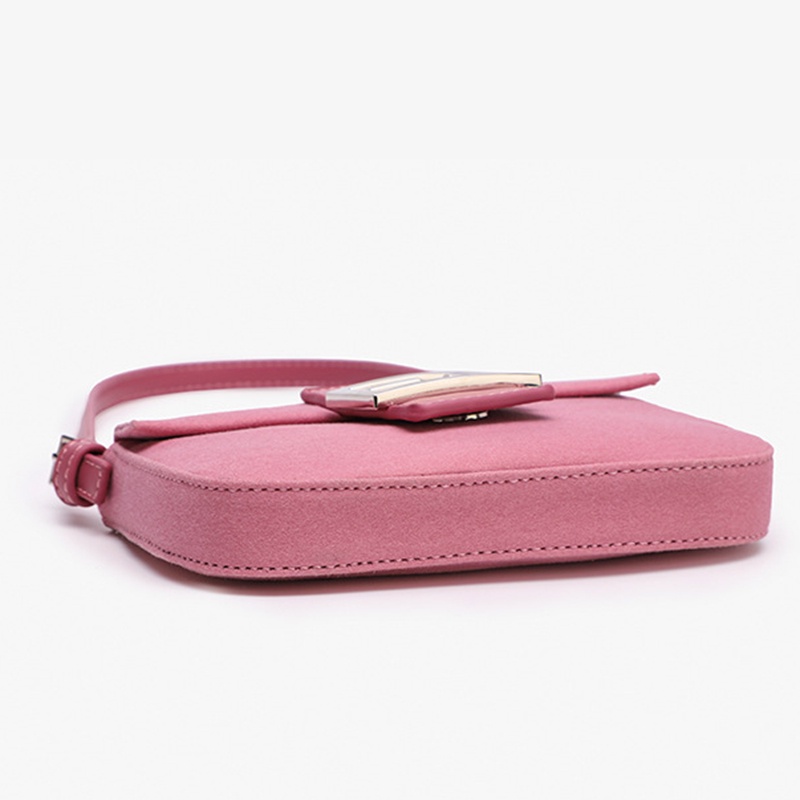 Túi Đeo Vai Màu Hồng Mờ Thời Trang Cho Nữ