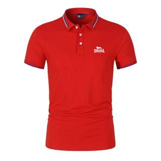 Áo thun polo in logo lonsdale thời trang mùa hè cho nam