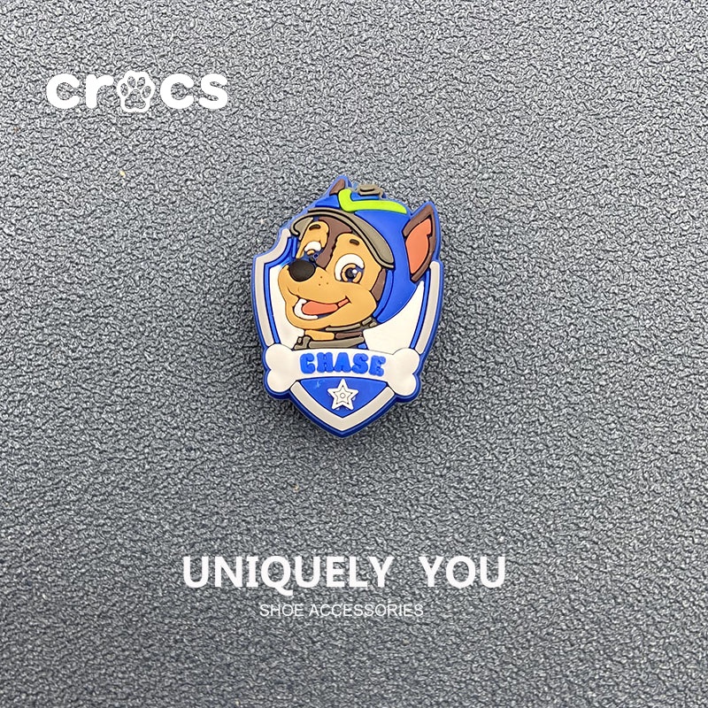CROCS Móc Khóa Giày Crocss jibbitz charms Patrol Họa Tiết Nhân Vật Hoạt Hình