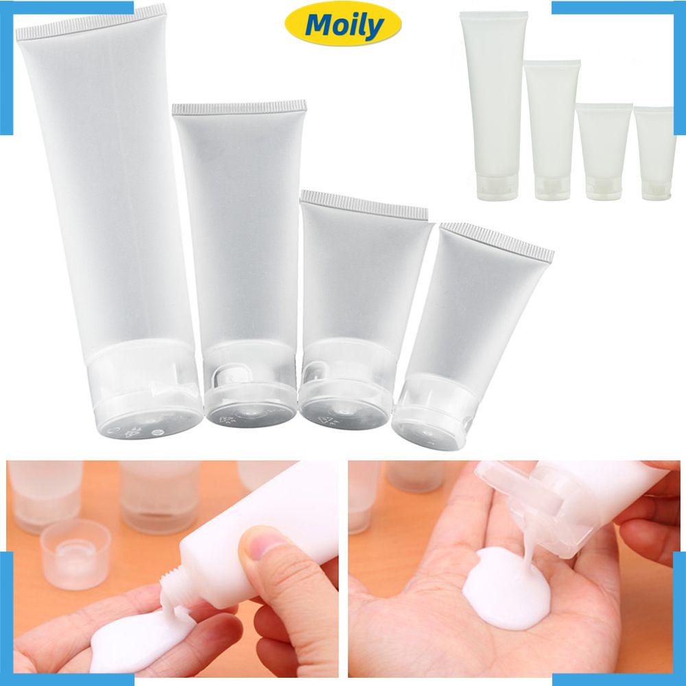 Bộ 3 tuýp nhựa rỗng đựng xà phòng tiện lợi khi đi du lịch