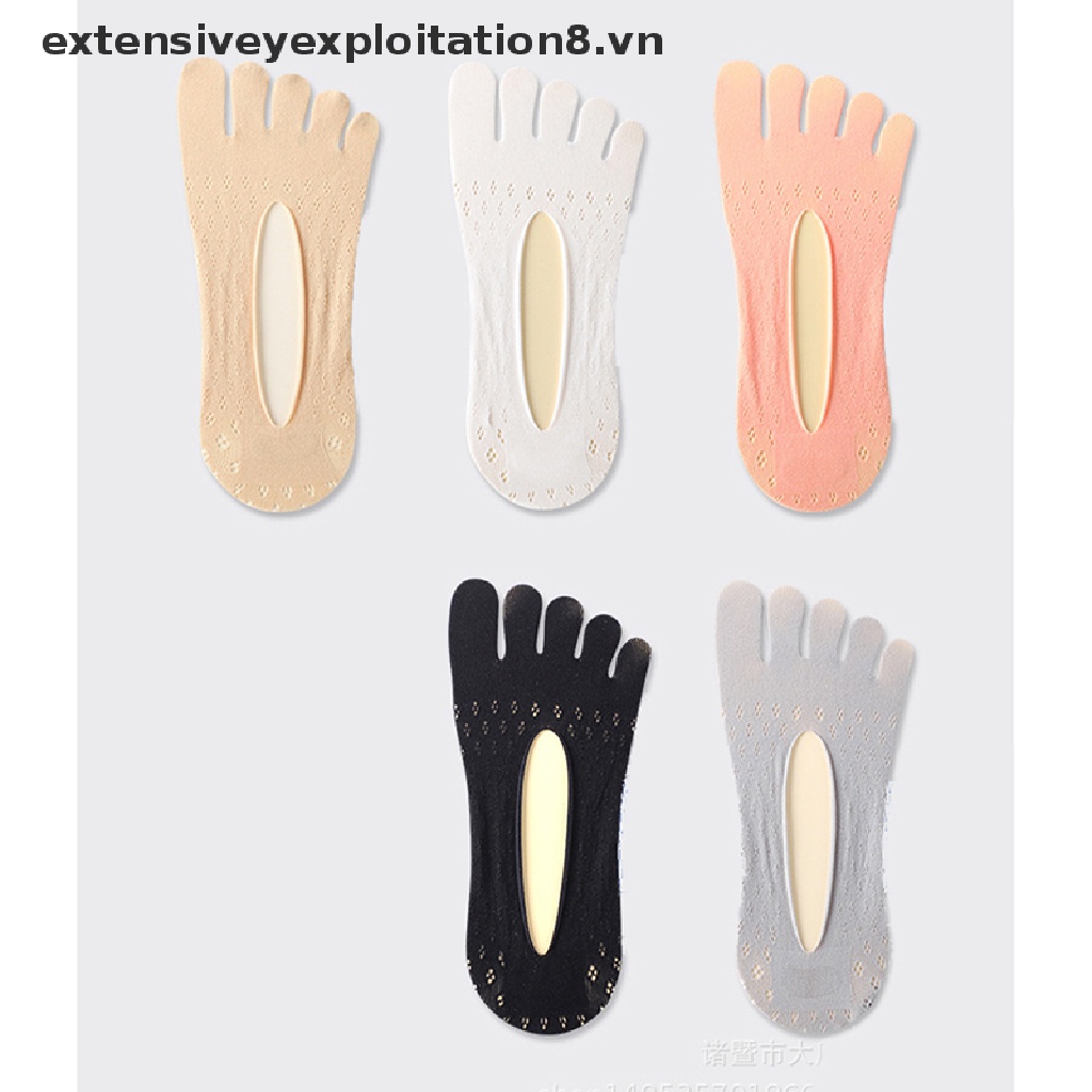 [Mở Rộng] Vớ silicone Mỏng Năm Ngón Chống Trượt Thời Trang Mùa Hè Cho Nữ [vn]