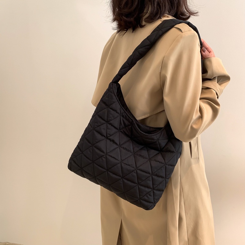 Túi Xách JASMIN NOIR Đeo Vai Chất Liệu Cotton Thiết Kế Đơn Giản Thời Trang Dành Cho Nữ