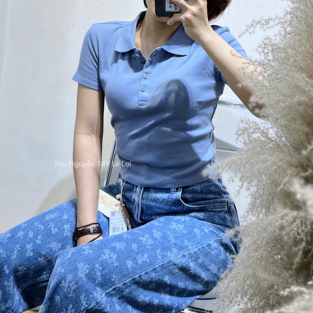 Quần jeans hoa M*N*G AU*TH