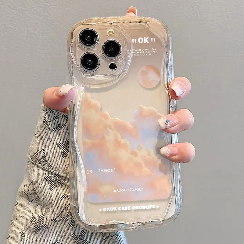 ✅Ốp Điện Thoại Mềm Trong Suốt Viền Cong Chống Sốc Cho iPhone14 / 13promax 12 / 11 7 / 8p xs / xr 2T1P