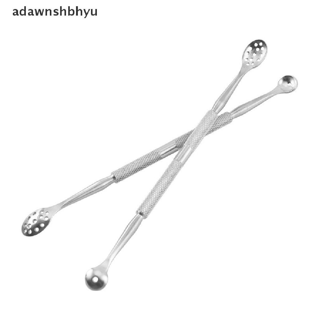 1 Dụng Cụ Hai Đầu Bằng Thép Không Gỉ Dùng Để Loại Bỏ Da Chết Móng Tay