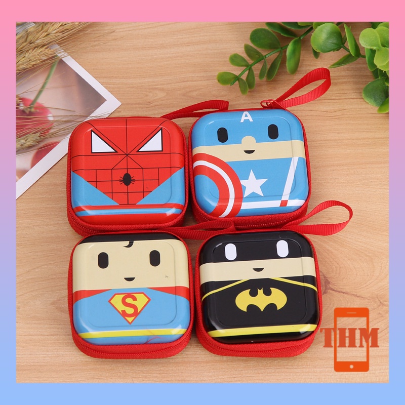 Chìa khóa tiền xu, túi tai nghe, cáp dữ liệu, hộp đựng tinplate-收纳盒