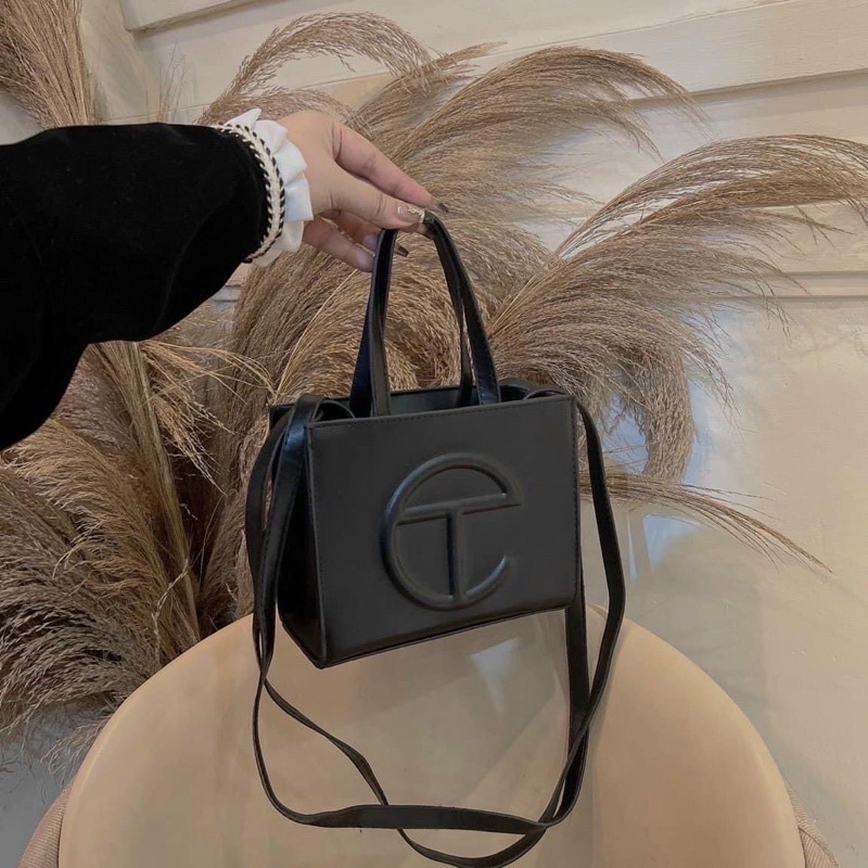 Túi Telfar niche TF, Túi xách nữ đeo chéo cầm tay dáng hộp