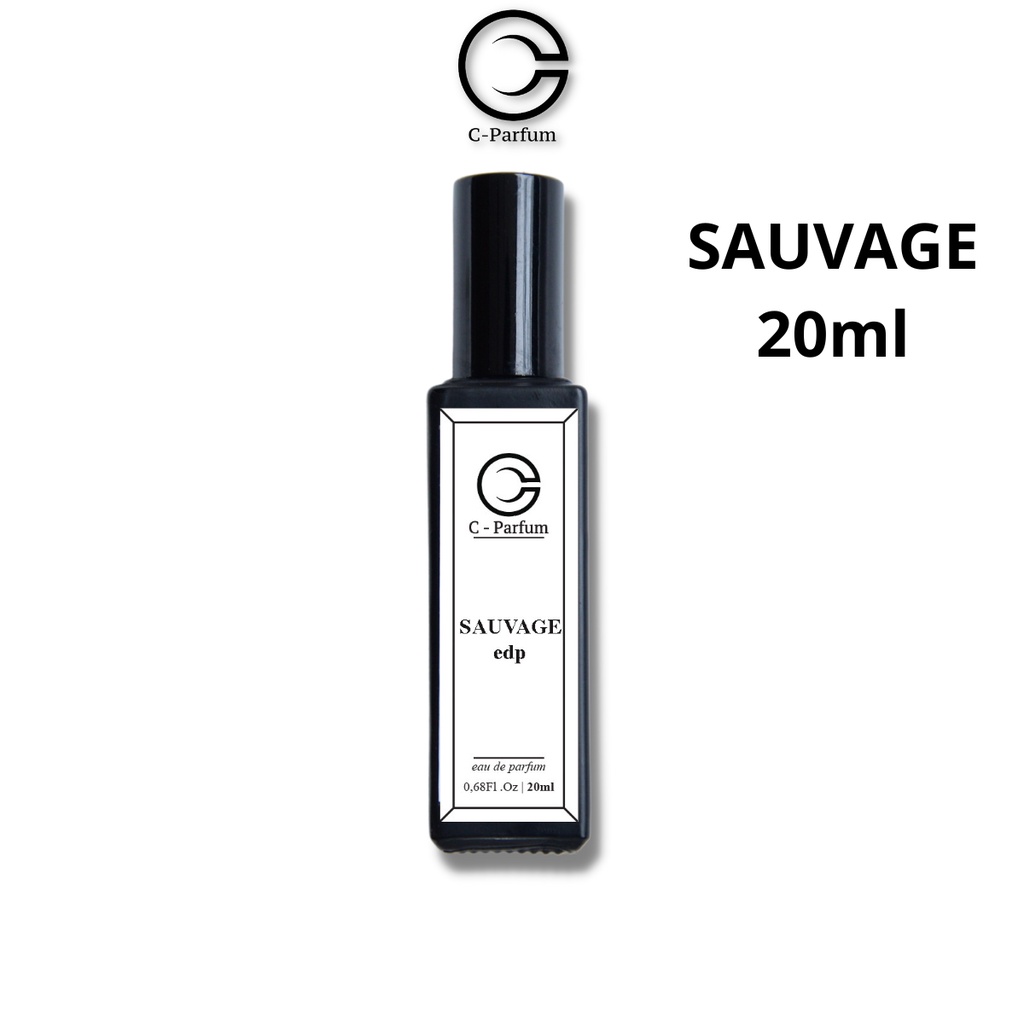 Nước Hoa Nam Sauvage edp chính hãng C-Parfum 20ml thơm lâu hương quyến rũ phóng khoáng
