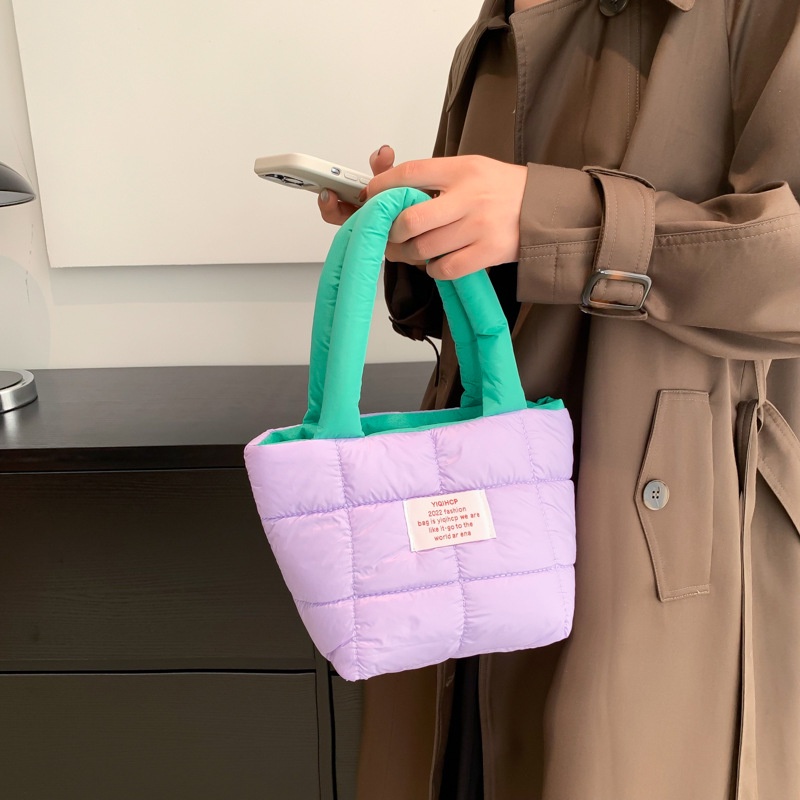 MISCHA Túi Xách Đeo Vai Hình Vuông Cỡ Nhỏ Màu Sắc Dễ Thương Phong Cách Hàn Quốc Thời Trang Cho Nữ