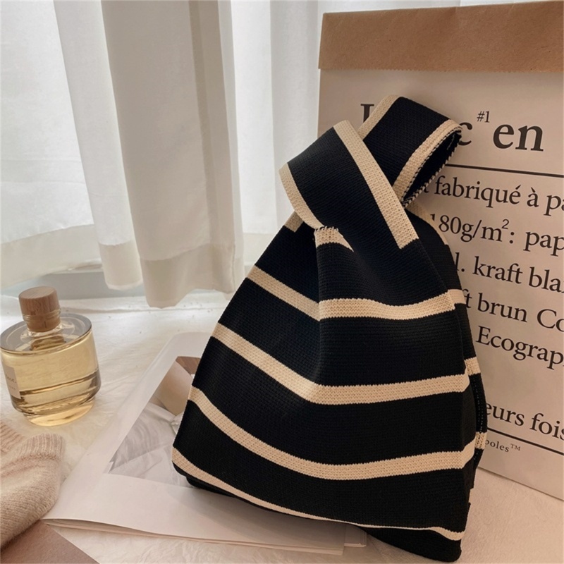 Youyo Túi Tote Đan Tay Thắt Nút Có Thể Tái Sử Dụng Nhiều Lần Cho Nữ