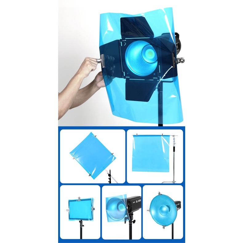 Giấy Lọc Màu Chuyên Nghiệp Cho Đèn Studio