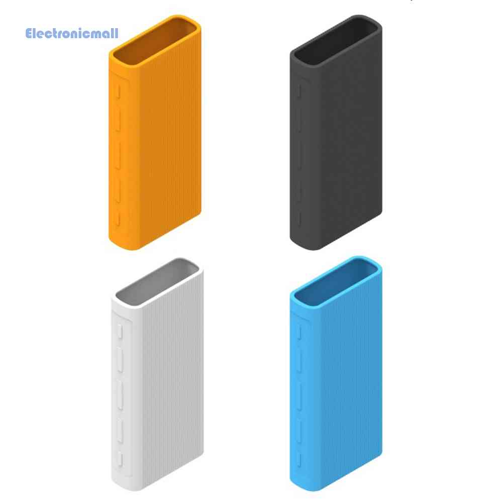 Pin Sạc Dự Phòng Xiaomi Power Bank 3 Bằng Silicon 20000mAh Mall01.vn
