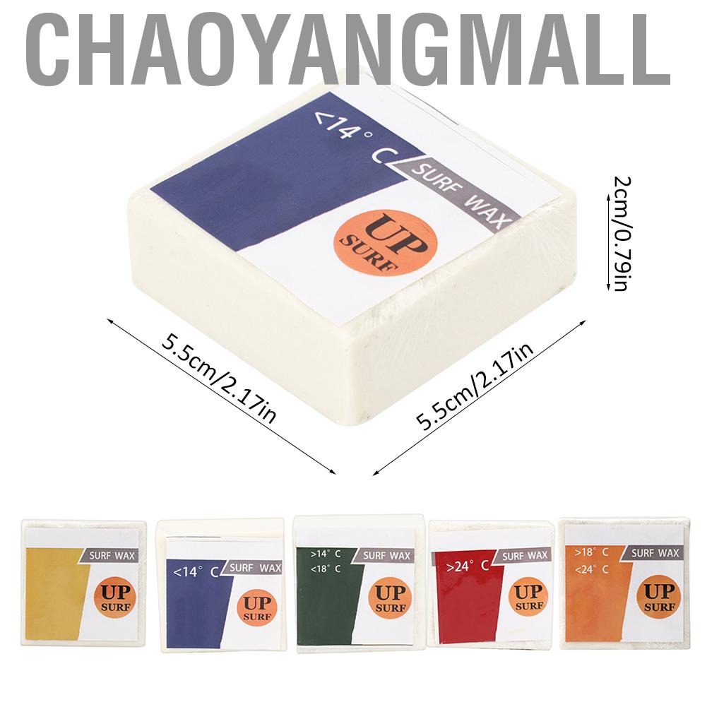 Chaoyangmall UPSURF Square Transparent Milk White Surfing Professional Surfboard Anti slip Wax Surf Tool Accessories
