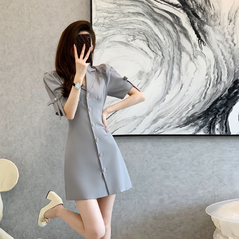 Đầm Tay Phồng Thời Trang Mùa Hè Pháp 2023 Mới Cho Nữ