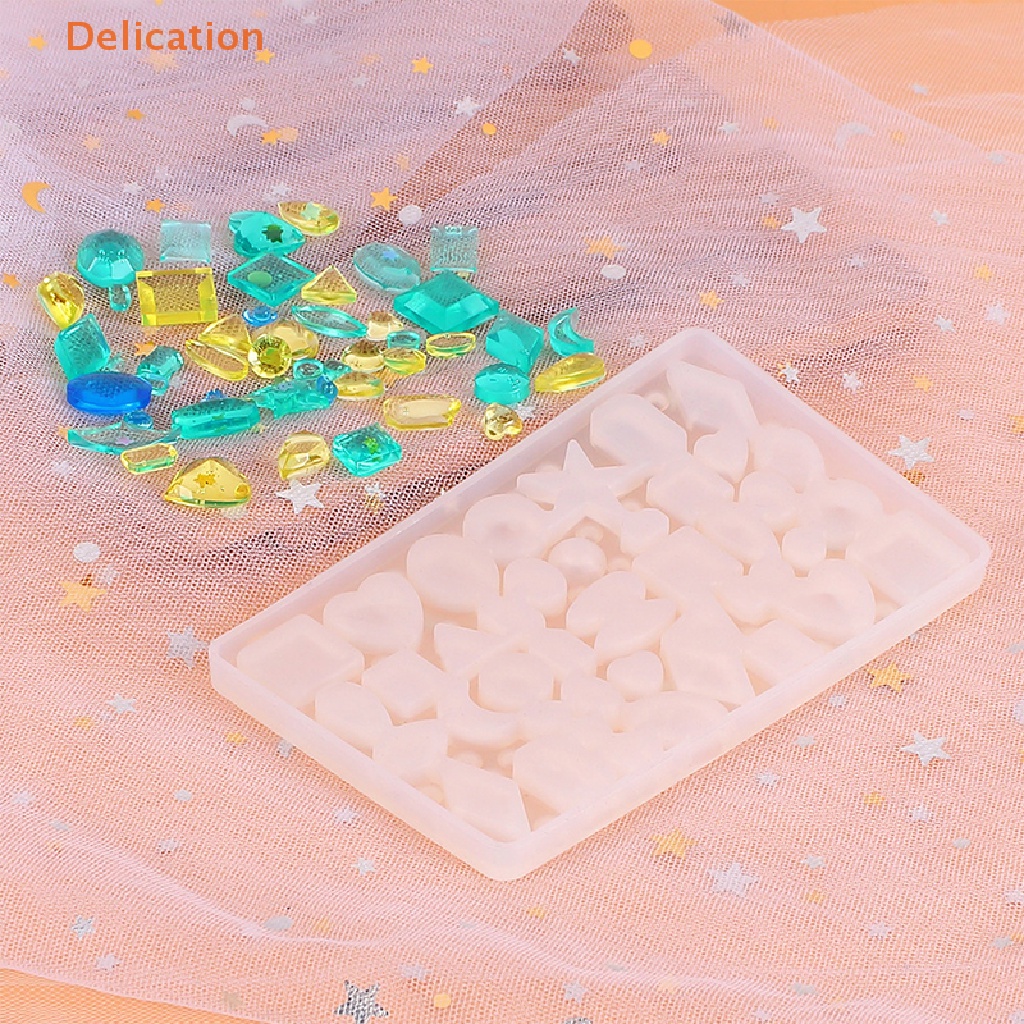 1 Khuôn Silicone Làm Bánh Kẹo Hình Học DIY
