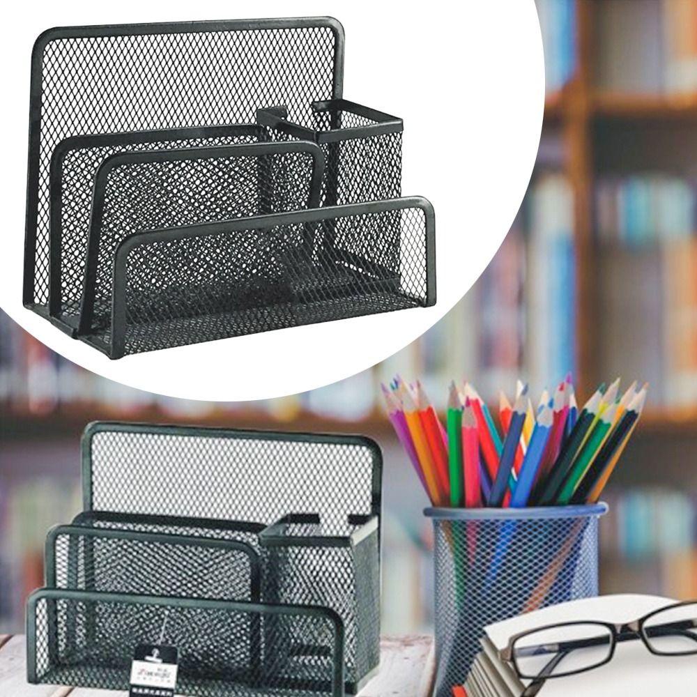 PINEVN Giá Đỡ Giấy Tờ / Tài Liệu Để Bàn Dạng Lưới Tiện Dụng Cho Văn Phòng