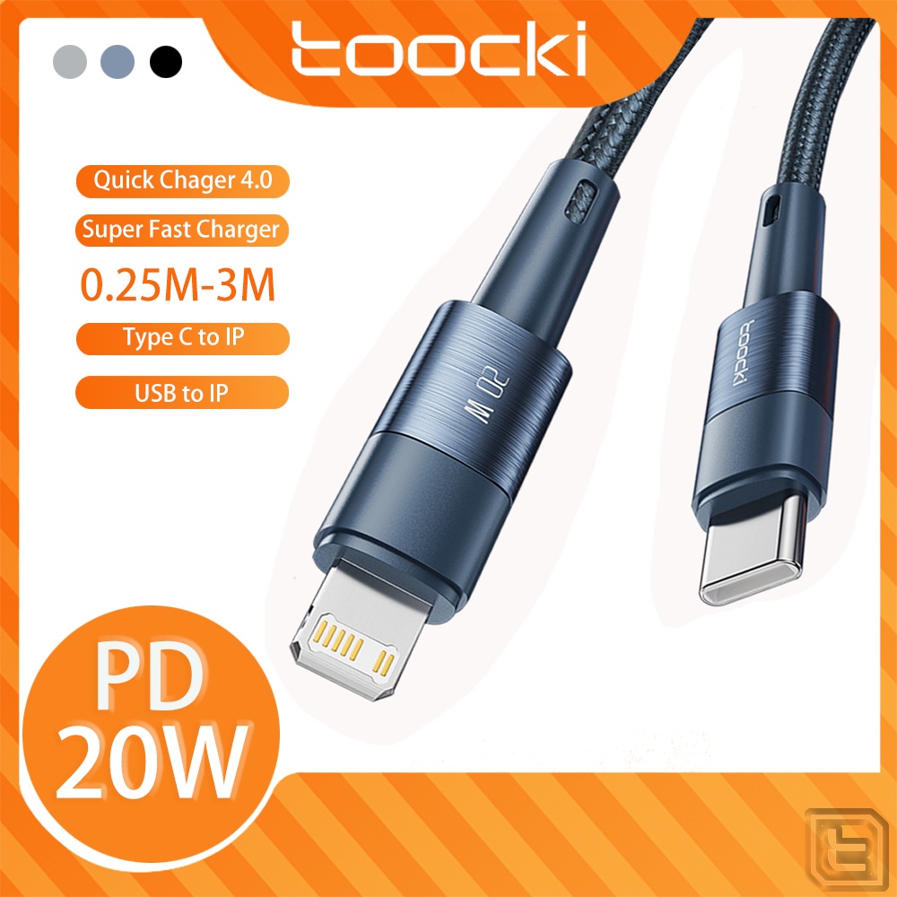Dây Cáp Sạc Nhanh 2.4A USB Loại C 20W