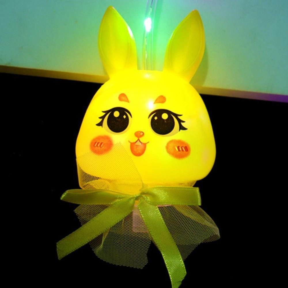 Lồng Đèn Hình Thỏ Nhiều Màu Sắc Dùng Trang Trí Lễ Hội Thời Trang