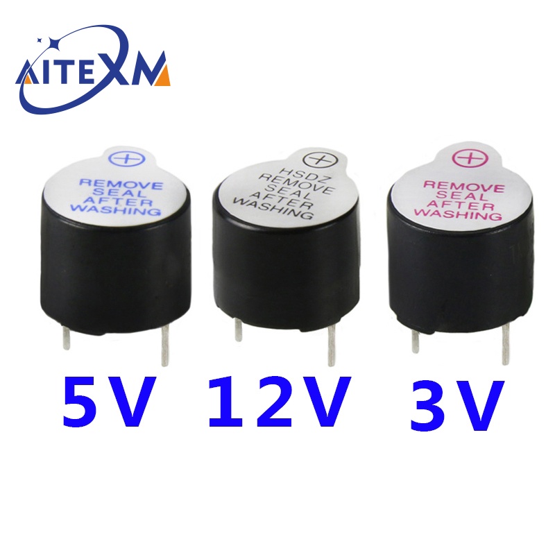 Set 10 Loa Mini Từ Tính 3V / 5V / 12V / 16R TMB12A03 TMB12A05 TMB12A12 12095 12 * 9.5mm