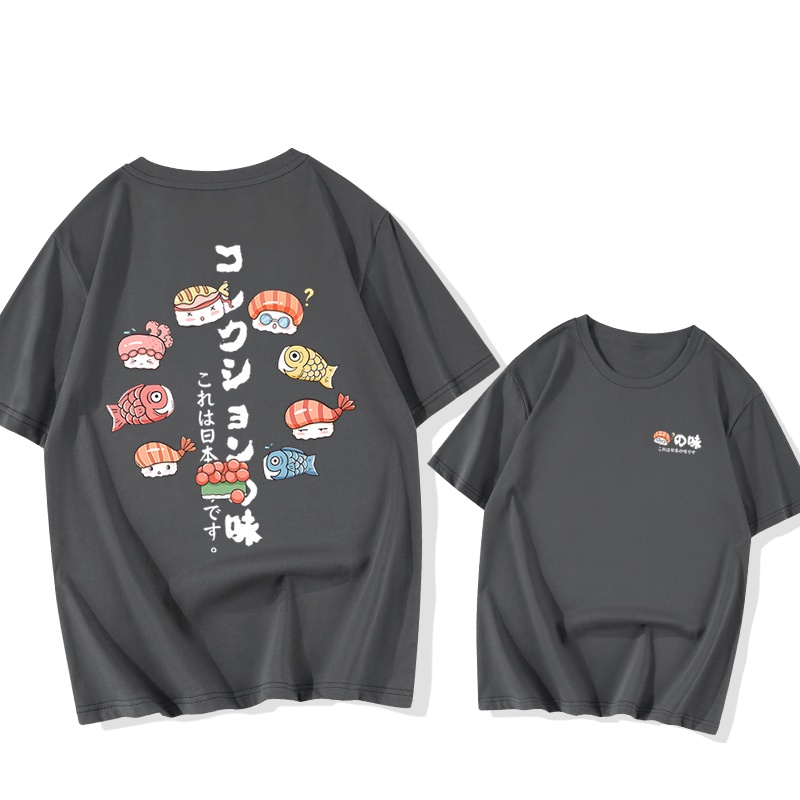 Áo thun NRVP 100% cotton tay ngắn thời trang cho nam và nữ plus size