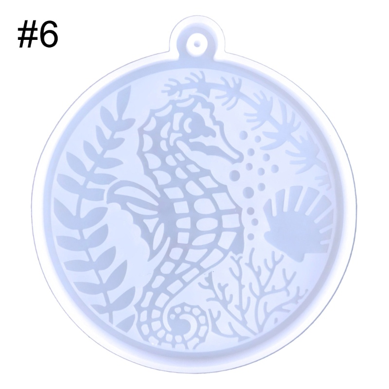 Sa Khuôn Làm Móc Khóa Hình Động Vật Biển Sáng Bóng