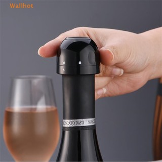 Wallhot> Vacuum Red Wine Bottle Cap Stopper Silicone Sealed Champagne Bottle Stopper well