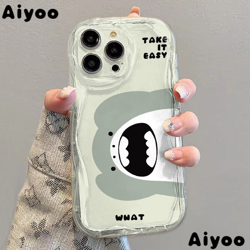 ✅Ốp Điện Thoại Mềm Trong Suốt Chống Sốc Hình Cá Mập Nhỏ ZOA4 Cho iPhone14 / 13promax 12 / 11 7 / 8p xsxr