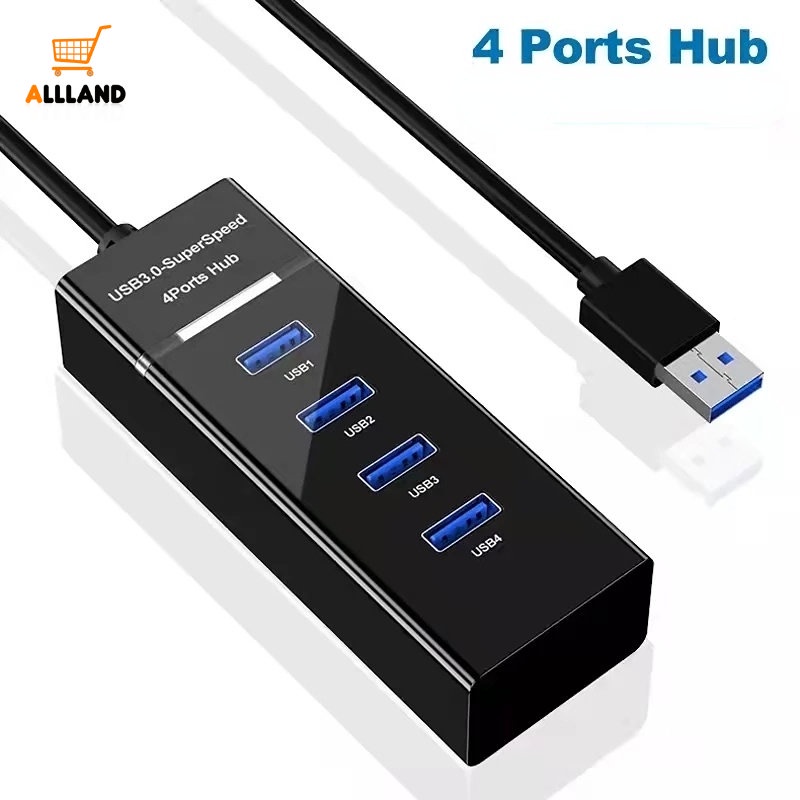 Bộ Chia 4 Cổng USB 2.0 Tốc Độ Cao Cho Máy Tính