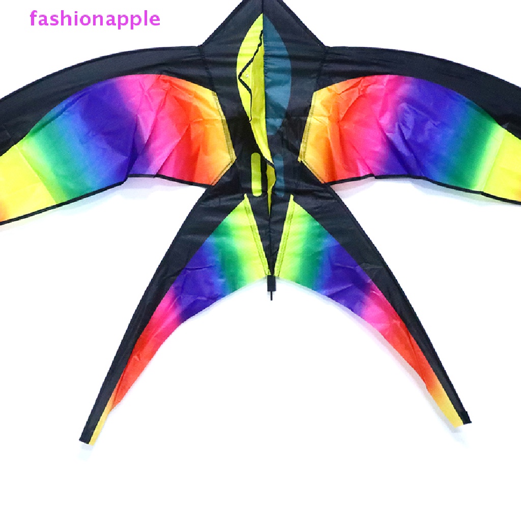 Diều Vải Nylon Cỡ Lớn Hình Chim Nuốt Hại Có Tay Cầm Tiện Dụng