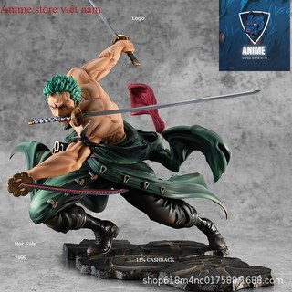 Mô hình figure Roronoa Zoro loại to 18 cm - Có hiệu ứng kiếm haki