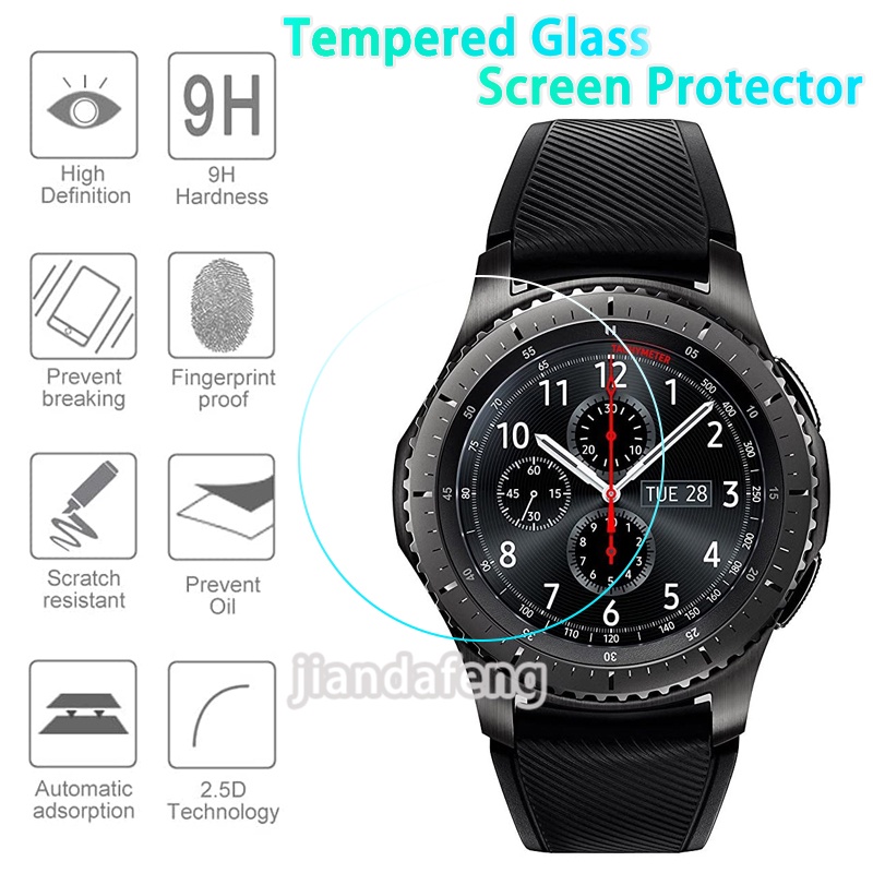 Set 3 MiếNg KíNh CườNg LựC BảO Vệ MàN HìNh 2.5D Cho ĐồNg Hồ Samsung Gear S3 Frontier / Classic