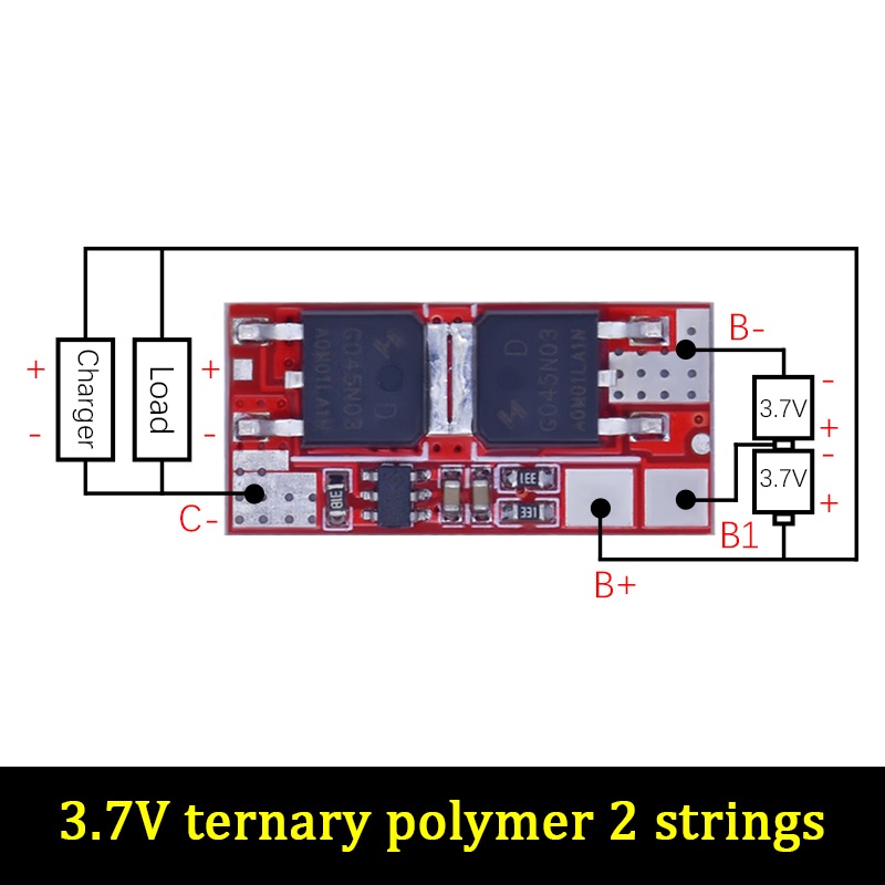 Bảng Mạch Sạc Pin Lipo Pcm 18650 Lipo Bms 18650 1S 2S 10A 3S 4S 5S 25A Bms
