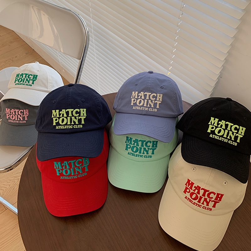 Mũ Lưỡi Trai Mềm Mại In Chữ Phong Cách Hàn Quốc Thời Trang Cho Nữ