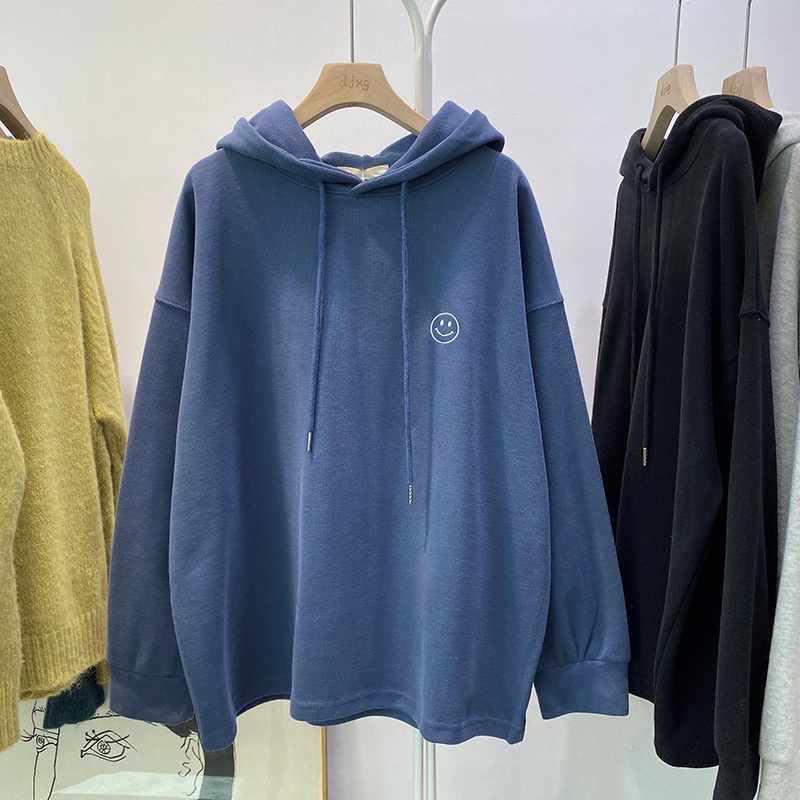 Hàng Có Sẵn Áo Hoodie Unisex Oversize Phong Cách Hàn Quốc