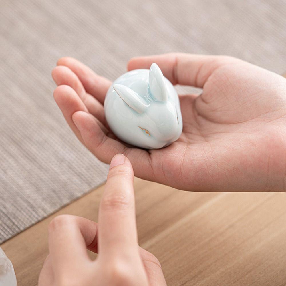 AUGUSTINA Phụ Kiện Trang Trí Bàn Trà Bằng Gốm Phong Cách Trung Hoa