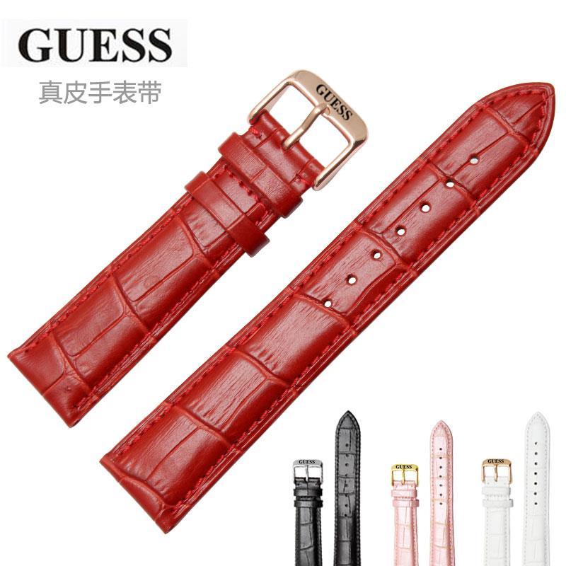 Dây Đeo Đồng Hồ Bằng Da Thật Màu Đỏ 12 14 16 18 20mm Cho Nam Và Nữ