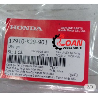Dây ga Honda Sh mode 125