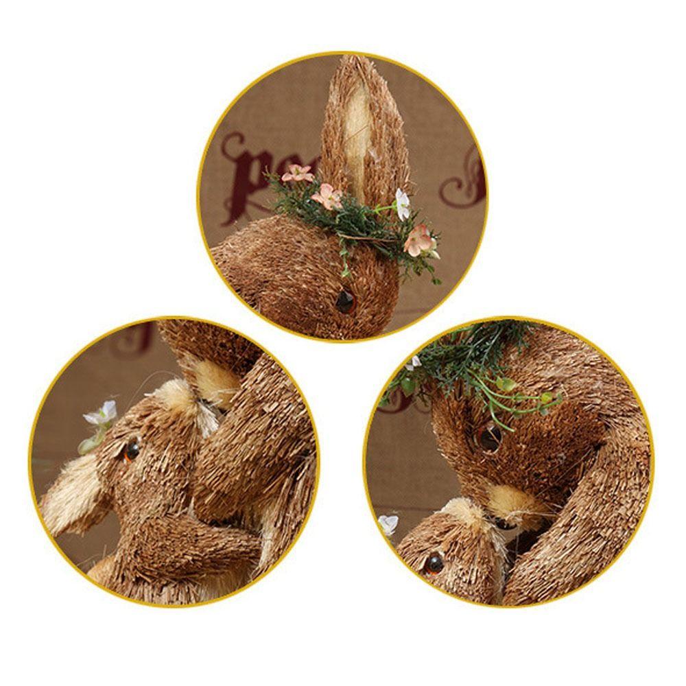 1 Thỏ Nhân Tạo Trang Trí Lễ Phục Sinh