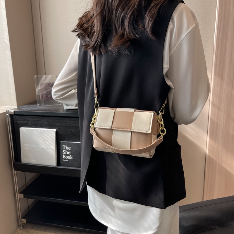 Túi Xách Đeo Vai Vải Dệt Nhỏ Nhắn Thời Trang Cao Cấp Dành Cho Nữ