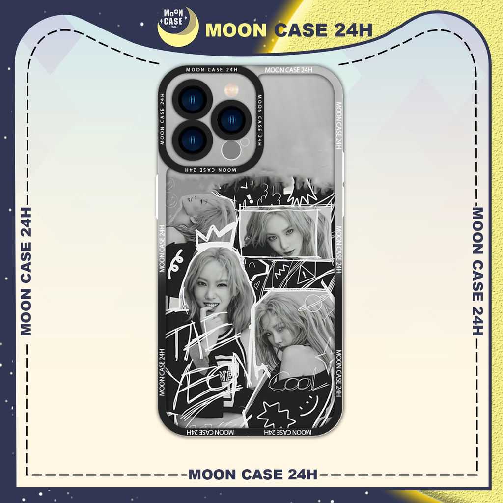 Ốp lưng iphone MOON CASE 24H Kpop Ca Sĩ Taeyeon SNSD Aesthetic Quyến Rũ ip 8/x/xs/xs max/11/12/13/14pro/plus/promax
