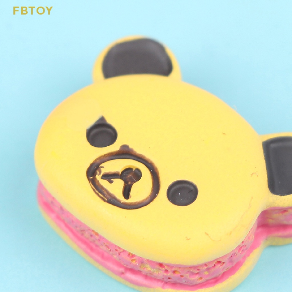 Fbtoy 310 Mô Hình Bánh Sừng / Dứa / Bánh Ngọt Nhân Tạo Thu Nhỏ Trang Trí Nhà Búp Bê Đồ Chơi Thủ Công Bán