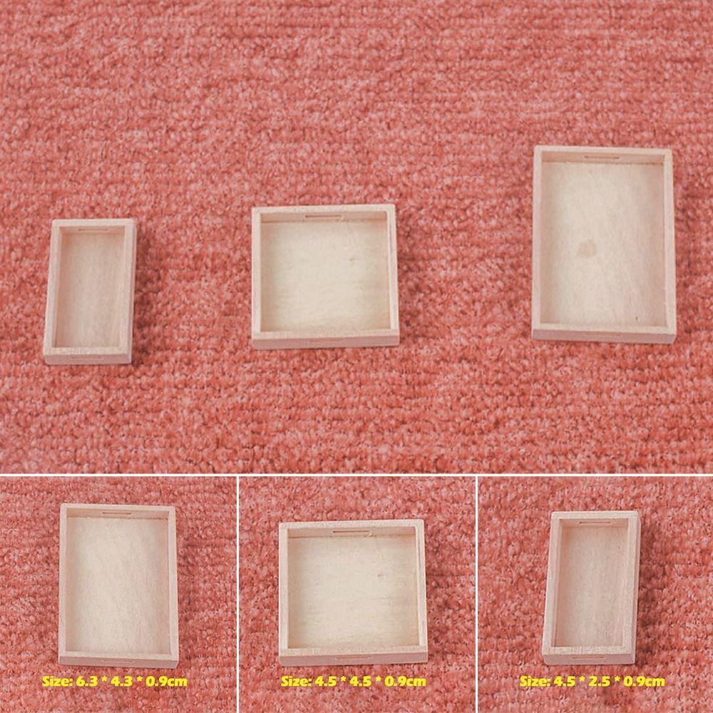 LAYOR1 Set 1 / 2 Nội Thất Bằng Gỗ Tỉ Lệ 1 / 12 Cho Nhà Búp Bê