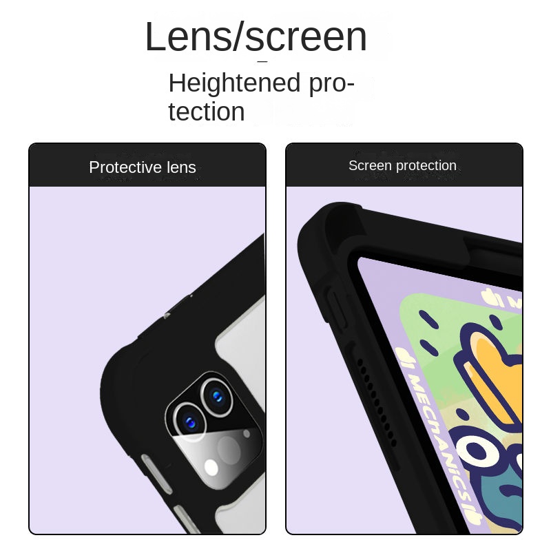 Ốp Máy Tính Bảng Bằng Acrylic Cho iPad Air 4 Gen10 Gen9 Air4 5 10.9 Air1 / 2 9.7 Mini 4 5 Pro12.9 iPad Pro 2021 Air4 iPad Gen8