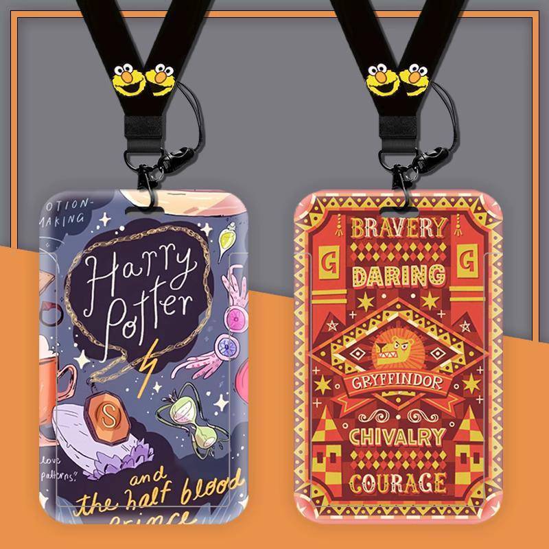 Hộp Đựng Thẻ ID / Thẻ ID Họa Tiết Harry Potter Gắn Xe Buýt / Truy Cập Kèm Dây Đeo