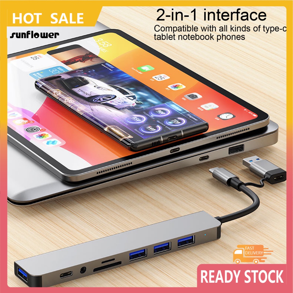 Bộ Chia Cổng Type C 8 Cổng An Toàn Hiệu Quả Cao